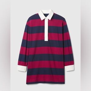 GAP Bold Striped Polo Dress